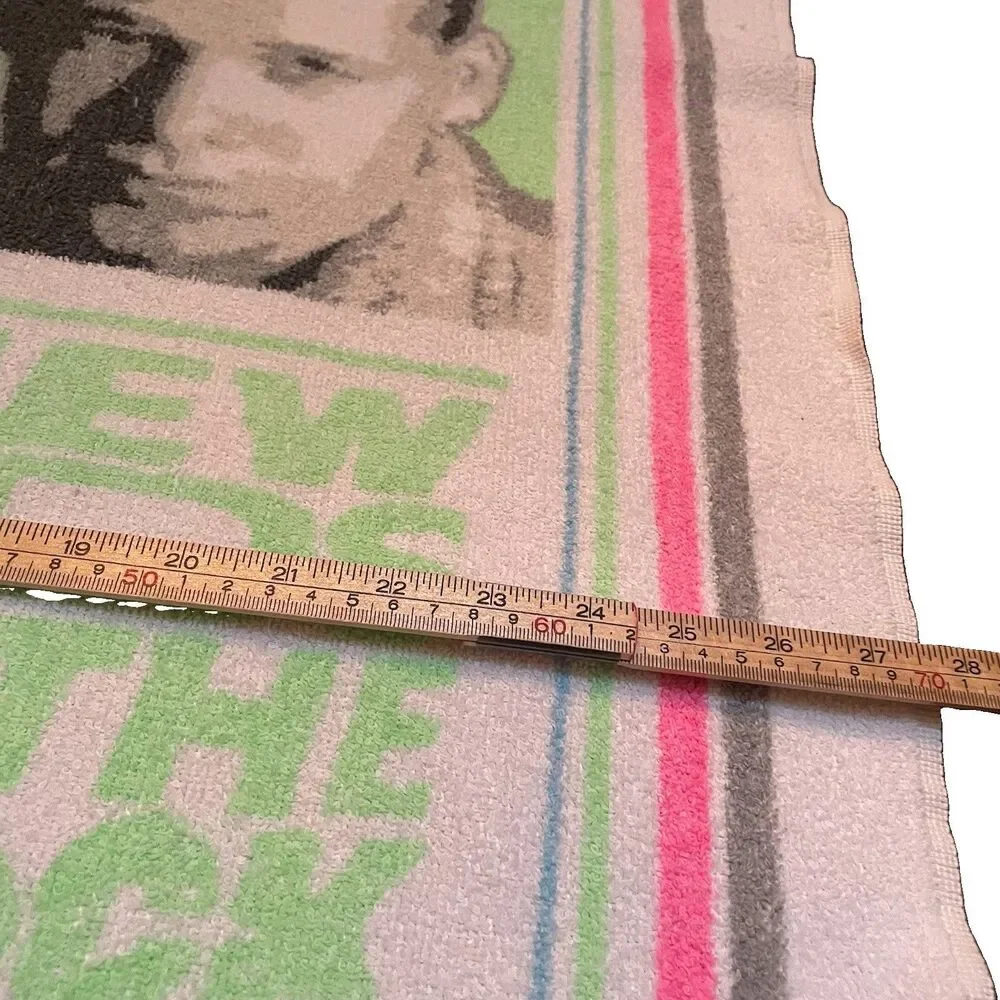 Vintage New Kids On The Block  Beach Pool Towel NKOTB Blockhead Kidcore